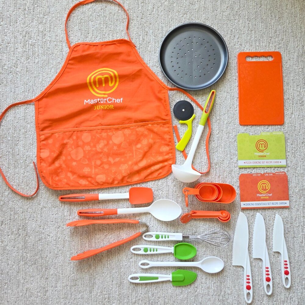MasterChef Junior and Curious Chef Lot Cooking Baking Kitchen Tools Utensil Kids